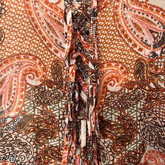 Lane Bryant Bohemian Blouse - Picture 2 of 3